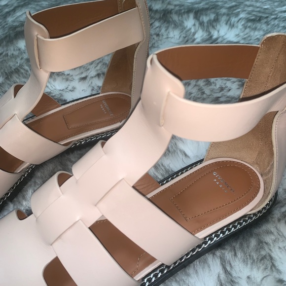 Givenchy D Chain Low Gladiator sandals 39.5 - Picture 3 of 7
